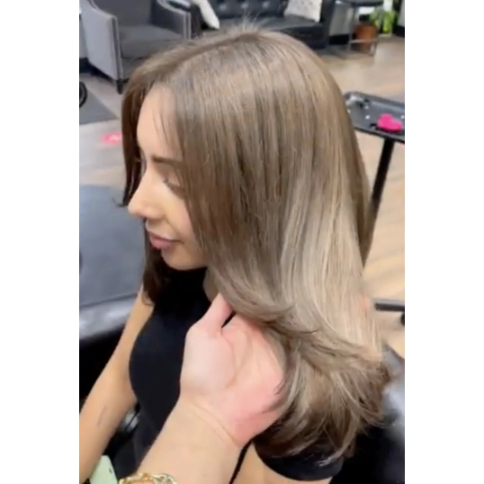 Professional Hair Color With Argan Oil Dark Cold Ash Blonde B