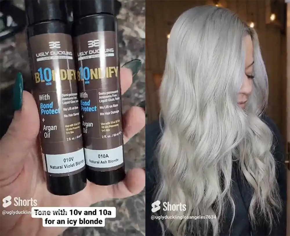 How to Mix Hair Toners to Get Hair Blonde - Ugly Duckling